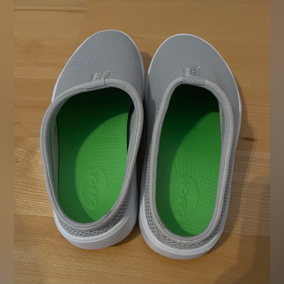 OOFOS Women’s Oocoozie Sport Mule Gray Sz. US9/EU40 - Picture 4 of 12